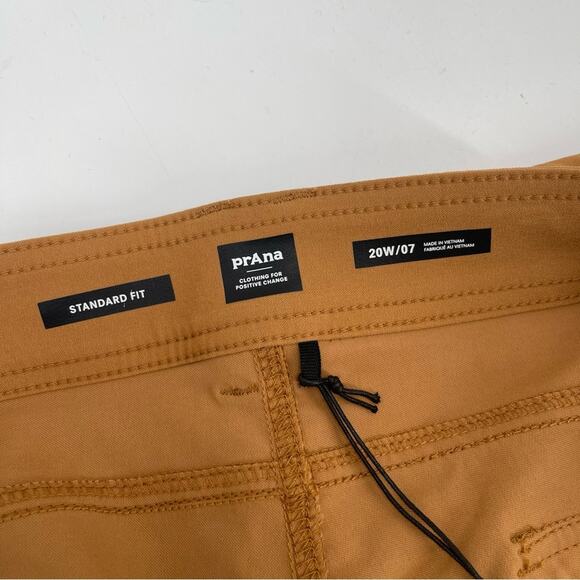 PRANA Shorts Women’s 20W Halle II Earthbound Brown Standard Fit 7” Inseam NWT - Picture 11 of 16